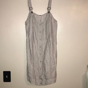 Free people button up mini dress